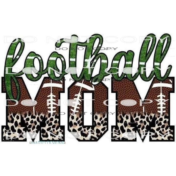 Football Mom #6368 Sublimation transfers - Heat Transfer