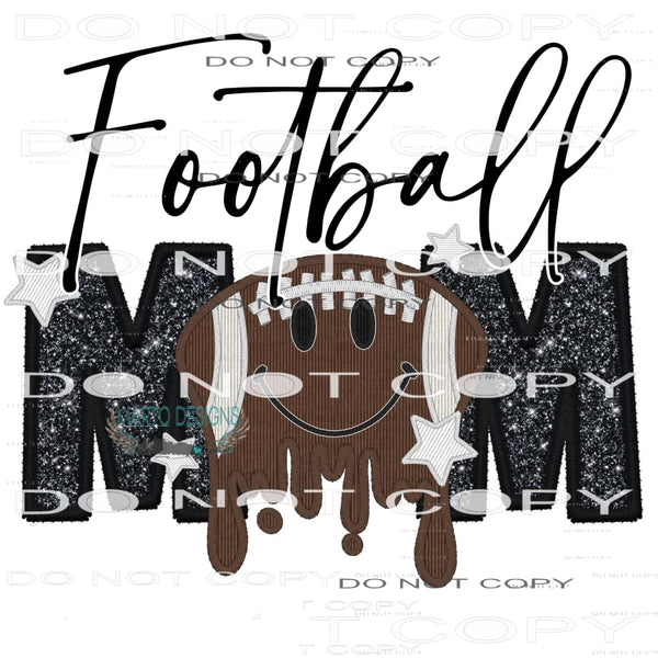 Football Mom #7303 Sublimation transfers - Heat Transfer