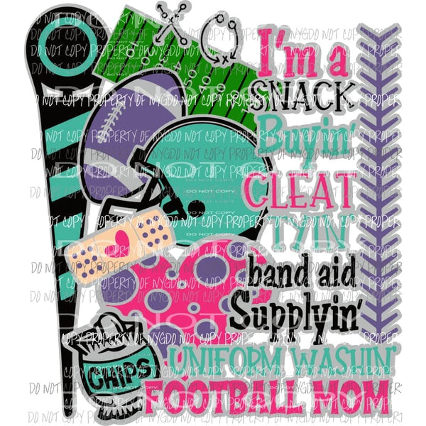 football mom Sublimation transfers Heat Transfer