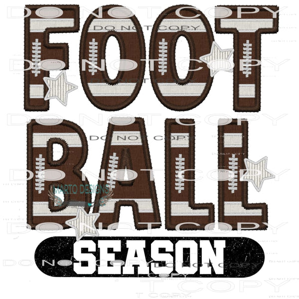 Football Season #7490 Sublimation transfers - Heat Transfer