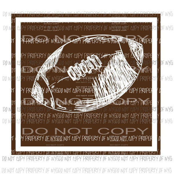 football sketch Sublimation transfers Heat Transfer