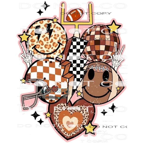 Football Vibes #6388 Sublimation transfers - Heat Transfer
