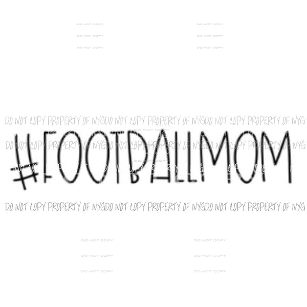 #footballmom sublimation transfers Heat Transfer