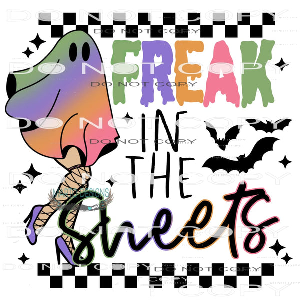 Freak In The Sheets #6323 Sublimation transfers - Heat