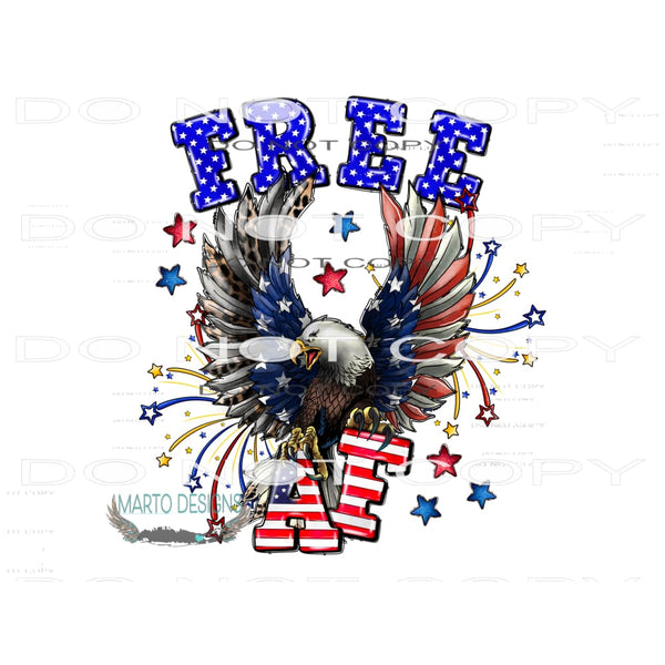 Free Af #10856 Sublimation transfer - Heat Transfer Graphic