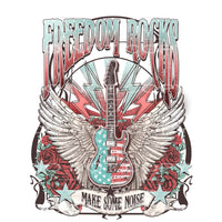 Freedom Rocks America # 9939 Sublimation transfers - Heat