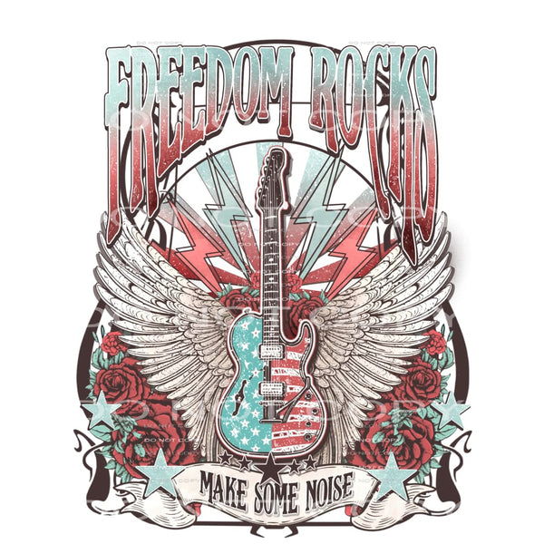 Freedom Rocks America # 9939 Sublimation transfers - Heat