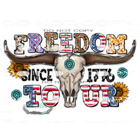 Freedom Since 1776 Tour #10790 Sublimation transfers - Heat