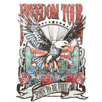 freedom Tour born to be free America # 9935 Sublimation