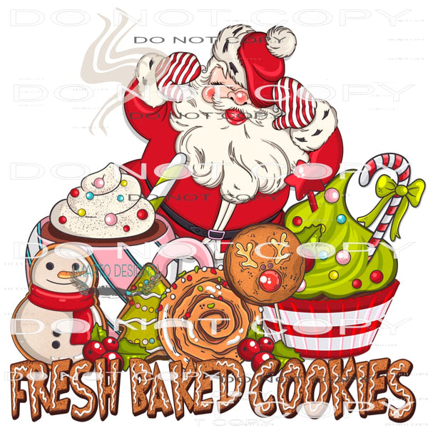 Fresh Baked Cookies #6955 Sublimation transfers - Heat