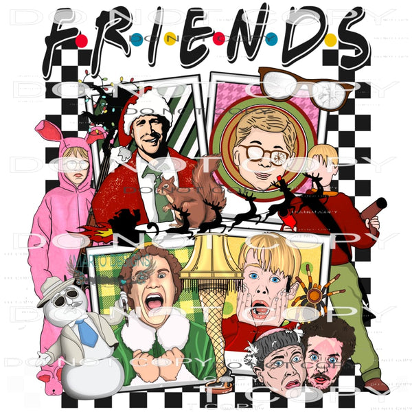 Friends #8288 Sublimation transfers - Heat Transfer Graphic