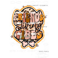 Friends Giving Vibes #6361 Sublimation transfers - Heat