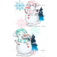 Frosty Sleeve #6999 Sublimation transfers - Heat Transfer