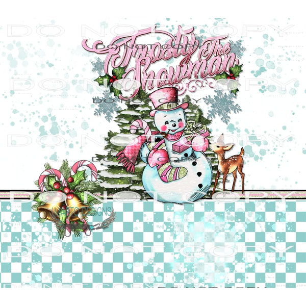 Frosty The Snowman #8076 Sublimation transfers - Heat