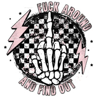 Fuck around and find out # 741 Sublimation transfers - Heat