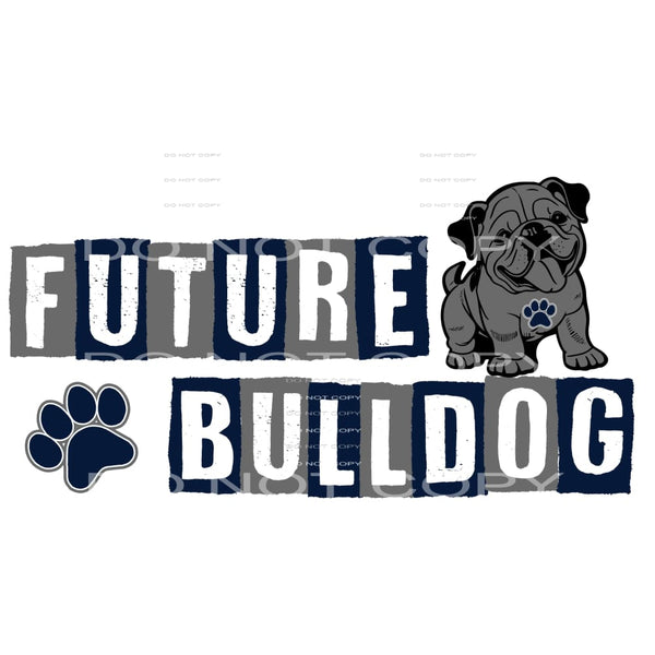 Future Bulldog # 88920 Sublimation transfers - Heat Transfer