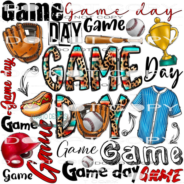 Game Day #10691 Sublimation transfers - Heat Transfer
