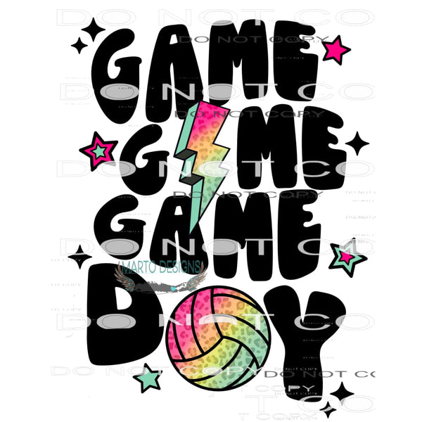 Game Day #9405 Sublimation transfers - Heat Transfer Graphic