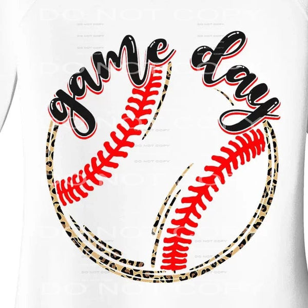 Game day baseball # 544 Sublimation transfers - Heat