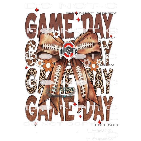 Game Day Ohio # 1111 Sublimation transfers - Heat Transfer