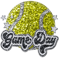 Game Day Tennis #7732 Sublimation transfer - Heat Transfer