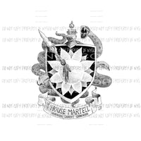 Game of Thrones 4 Sublimation transfers Heat Transfer