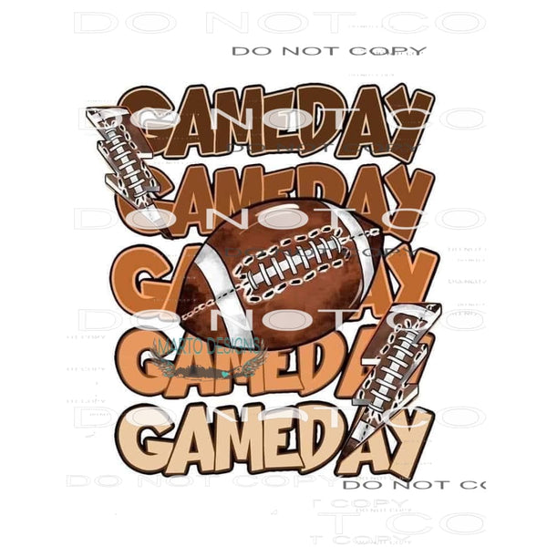 Gameday #6380 Sublimation transfers - Heat Transfer Graphic