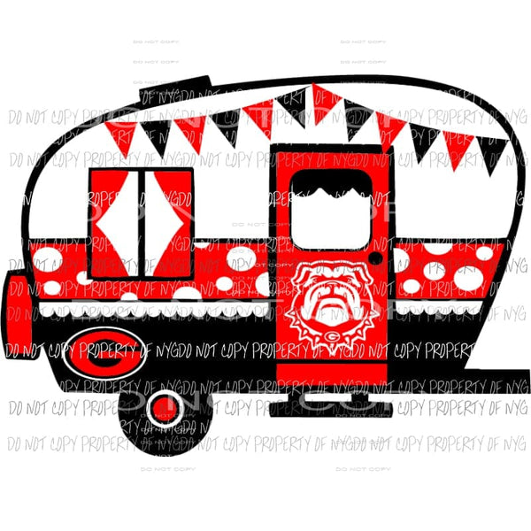 Georgia Camper Sublimation transfers Heat Transfer