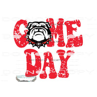 Georgia Game Day #10967 Sublimation transfer - Heat