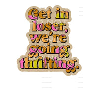 get in loser thifting # 88853 Sublimation transfers - Heat