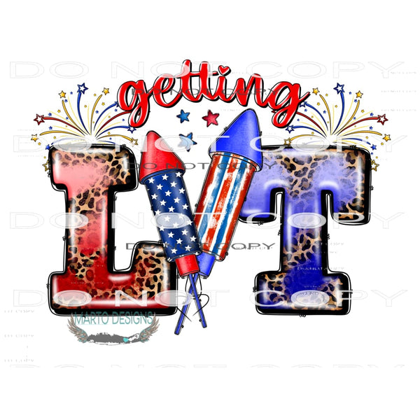 Getting Lit #10859 Sublimation transfer - Heat Transfer