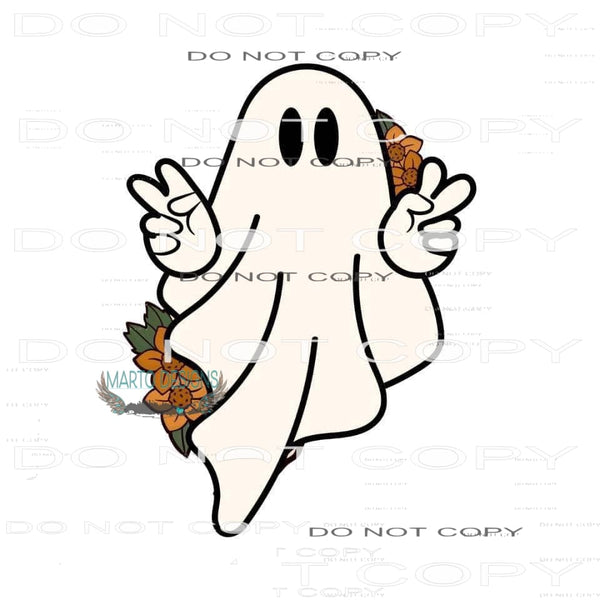 Ghost #6227 Sublimation transfers - Heat Transfer Graphic