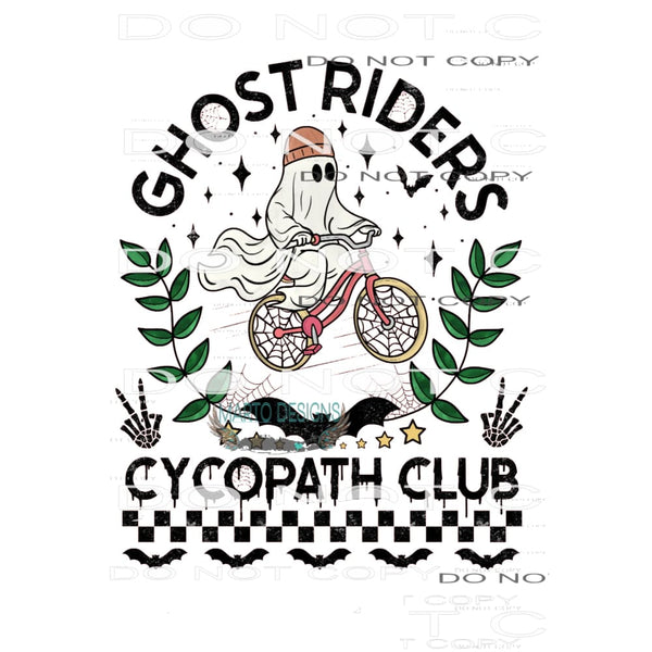 Ghost Riders #6355 Sublimation transfers - Heat Transfer