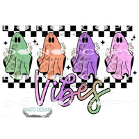 Ghost Vibes #6313 Sublimation transfers - Heat Transfer