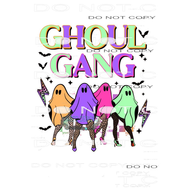 Ghoul Gang #6353 Sublimation transfers - Heat Transfer
