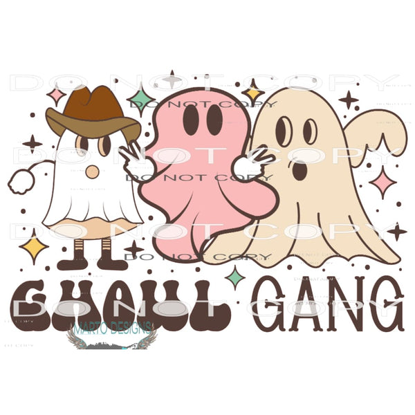 Ghoul Gang #6485 Sublimation transfers - Heat Transfer
