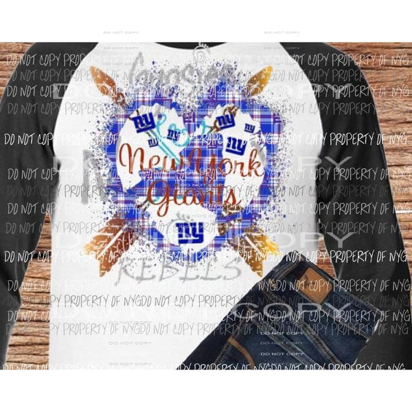 Giants Heart sublimation transfer Heat Transfer