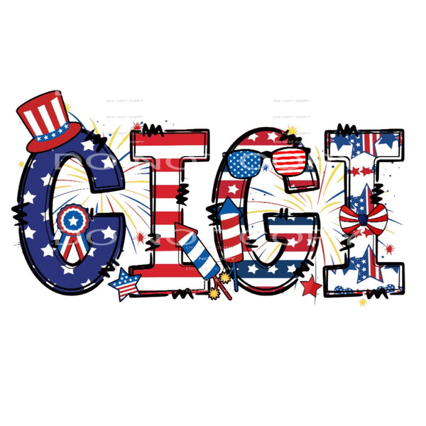 Gigi #5011 Sublimation transfers - Heat Transfer Graphic Tee