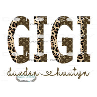 GIGI LV custom Sublimation transfers - Heat Transfer Graphic