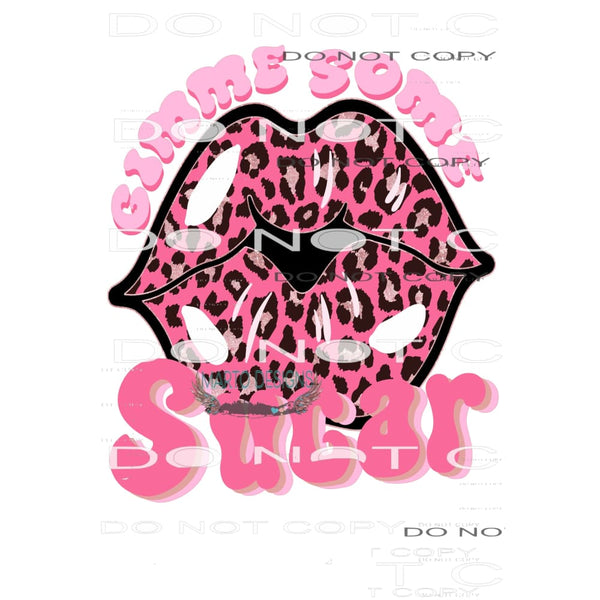gimme some sugar # 1011 Sublimation transfers - Heat