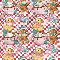 Gingerbread #7098 Sublimation transfers - Heat Transfer