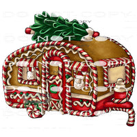 Gingerbread Warm And Cozy #6915 Sublimation transfers - Heat