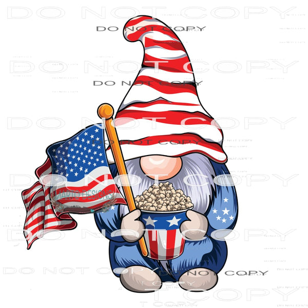 Gnome #11001 Sublimation transfers - Heat Transfer Graphic