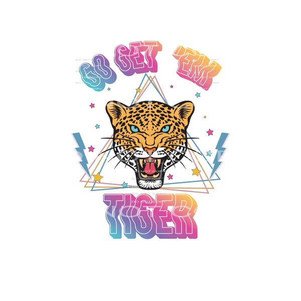 Go Get Them Tiger #4971 Sublimation transfers - Heat