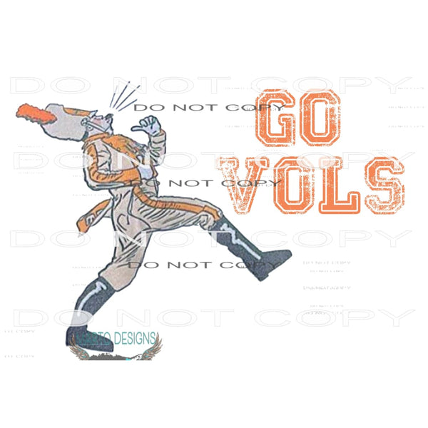 go vols # 110 Sublimation transfers - Heat Transfer Graphic