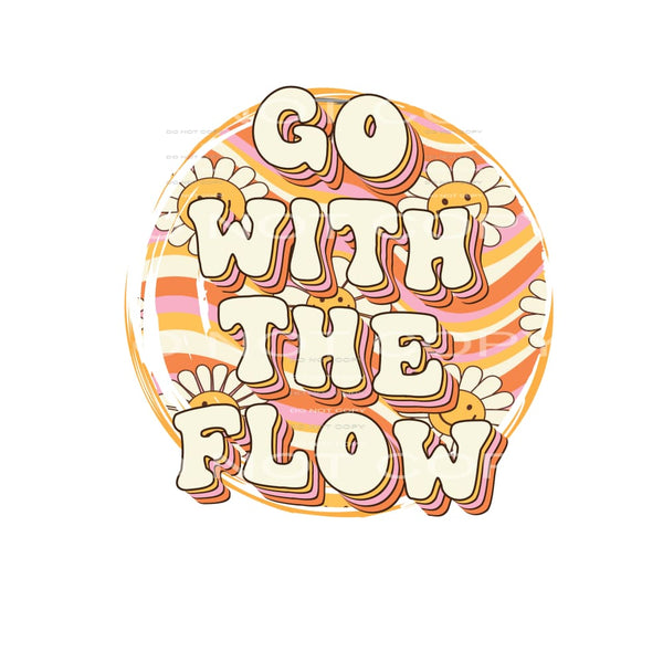 Go With The Flow #4738 Sublimation transfers - Heat Transfer