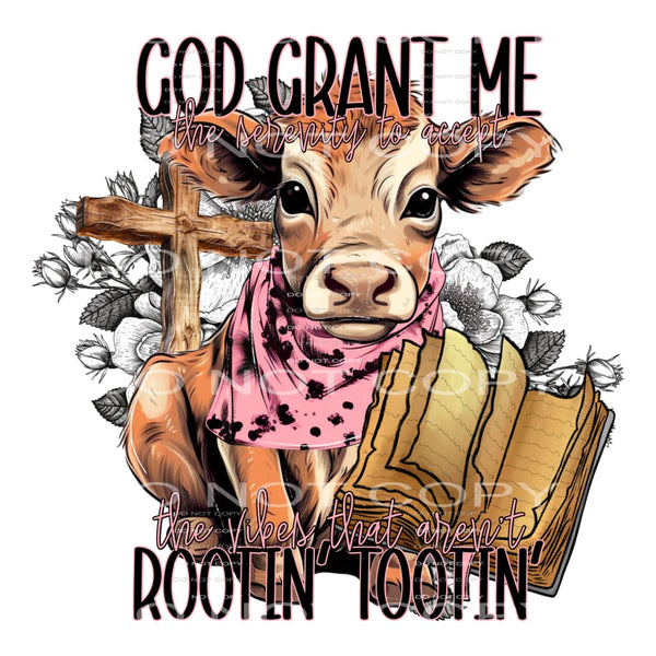 God grant me # 818 Sublimation transfers - Heat Transfer