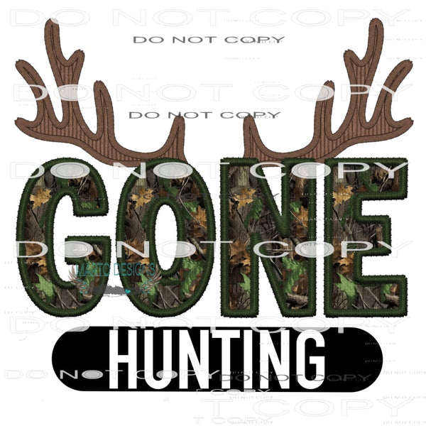 Gone Haunting #7501 Sublimation transfers - Heat Transfer