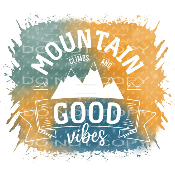 Good vibes # 364 Sublimation transfers - Heat Transfer