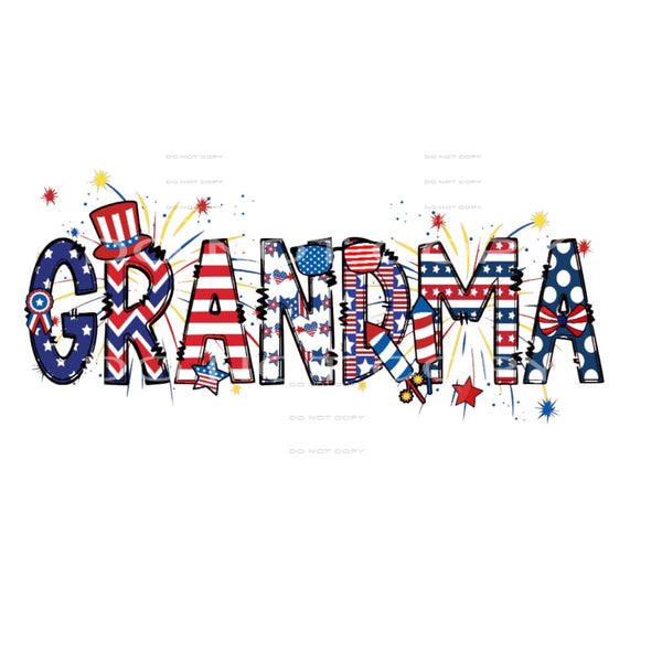 Grandma #5012 Sublimation transfers - Heat Transfer Graphic